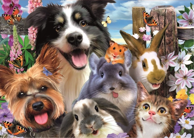 Educa Puzzle selfies amusantes 500 pièces
