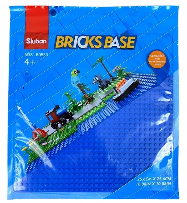 Base de Briques Sluban M38-B0833E Plaques de Base 32x32 bleue