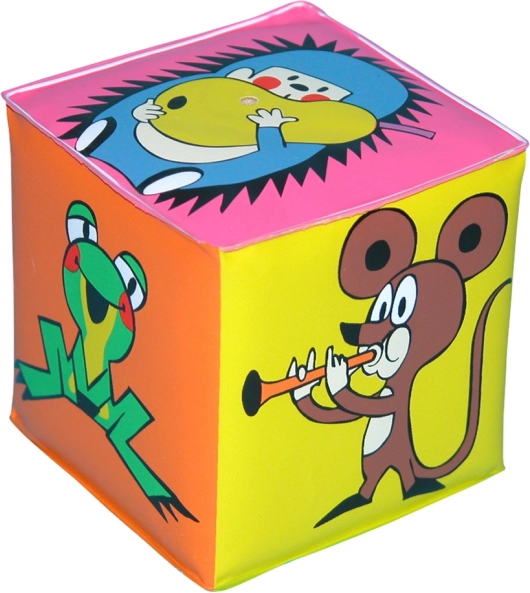 Cube couineur KRTEČEK en plastique 7 × 7 cm