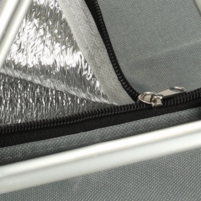 Panier isotherme pliable gris