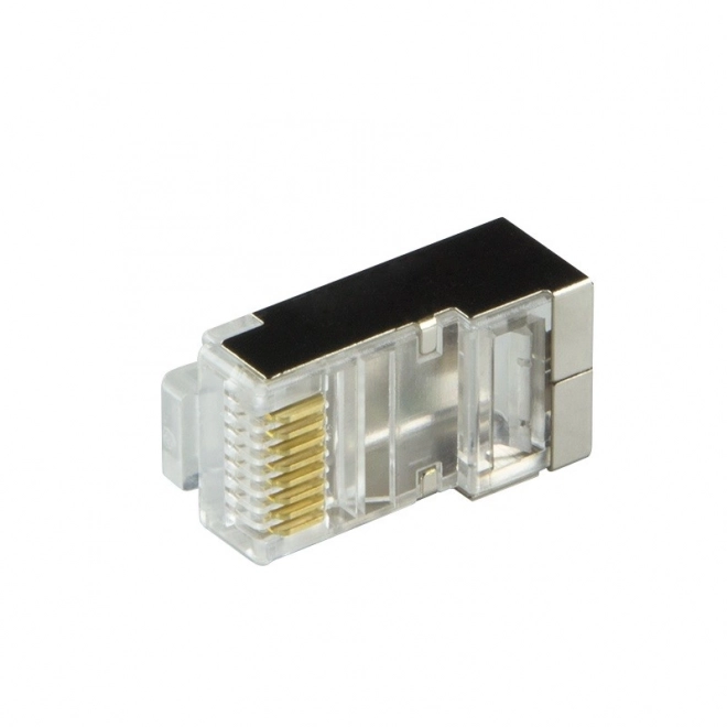 Connecteurs RJ45 CAT.6 avec protection, noir