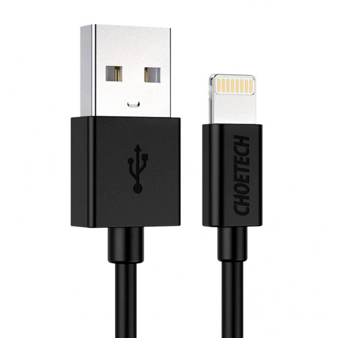 Câble USB vers Lightning Choetech 1.2 m noir
