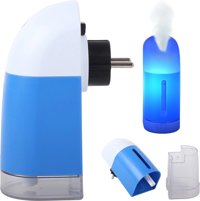 Humidificateur d’air avec diffuseur d’arômes et éclairage LED