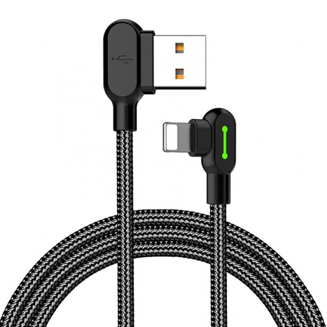 Câble USB-Lightning, Mcdodo CA-4673, d'angle, 1,8 m (noir)