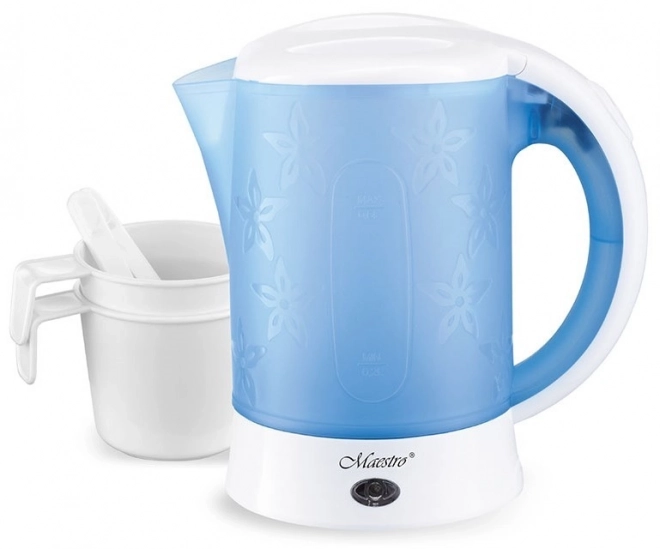 Bouilloire de voyage avec 2 tasses 0,6L 600W