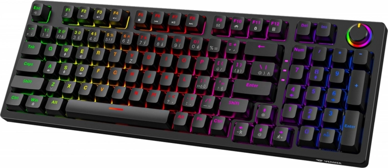 Clavier mécanique RGB pour une frappe sûre