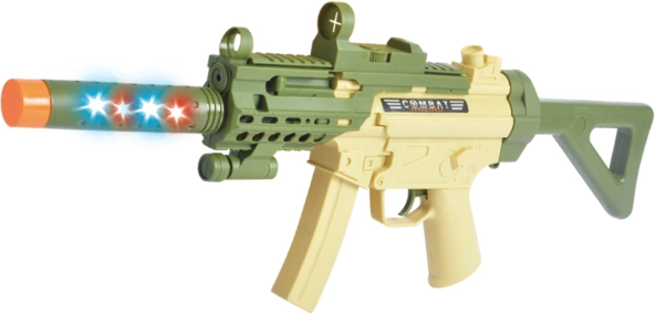 Fusil pour enfants avec effets réalistes 55 cm