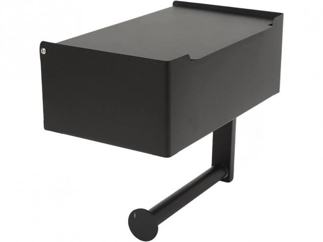 Porte-papier toilette stylé avec étagère pour mouchoirs