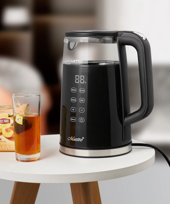 Bouilloire électrique avec régulation de température 1,7 l 2200 W