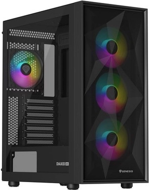 Quatre ventilateurs OXAL 120 ARGB en standard