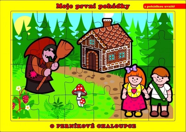 Puzzle Maison en pain d'épices 24 pièces
