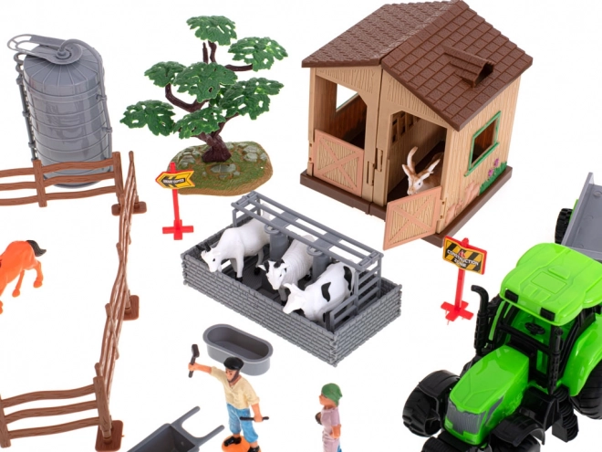 Ferme avec animaux et machines - 49 pcs
