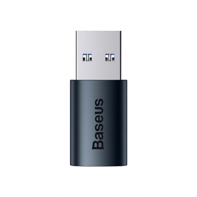 Adaptateur Baseus USB-A vers USB-C – Bleu