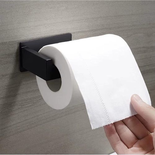 Support de papier toilette mural de style loft noir