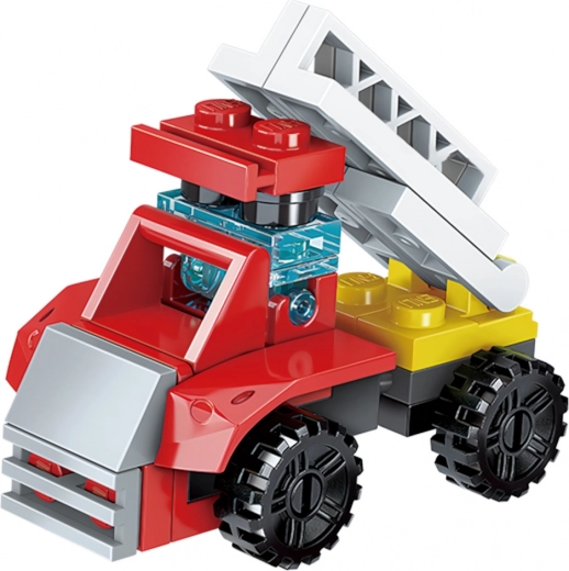 Camion de pompiers avec échelle 3-en-1