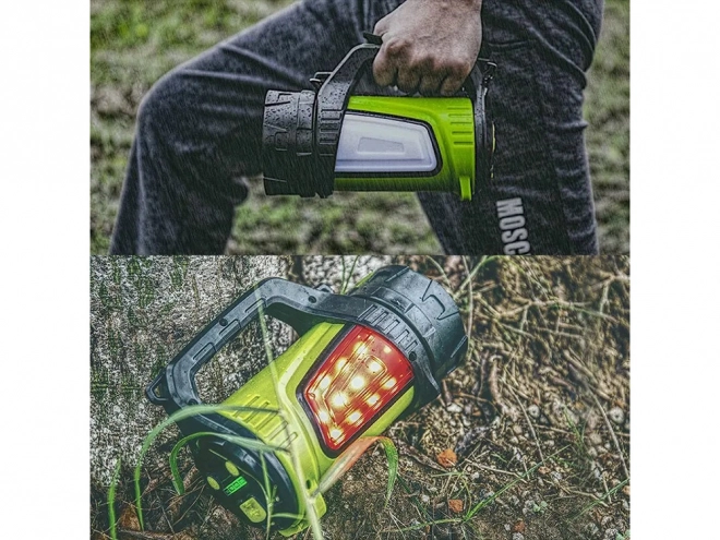 Lampe LED rechargeable avec powerbank sous tente