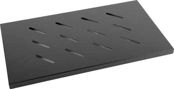Étagère pour armoire rack 19'' 600 mm 1U noire