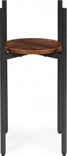 Étagère en bois élégante pour plantes et décorations