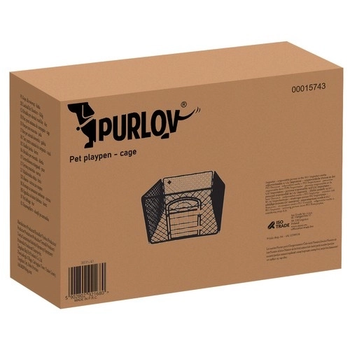 Enclos pour animaux - 90 x 90 x 60 cm