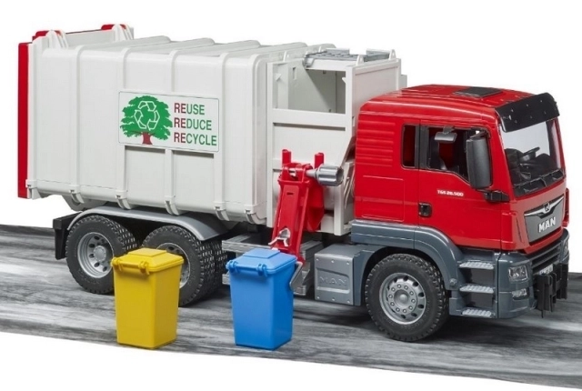 Camion poubelle Bruder MAN TGS
