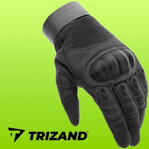 Gants tactiques XL- noirs Trizand 21770