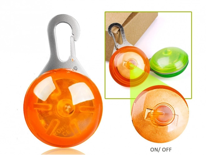 Pendentif lumineux pour colliers de chiens et chats