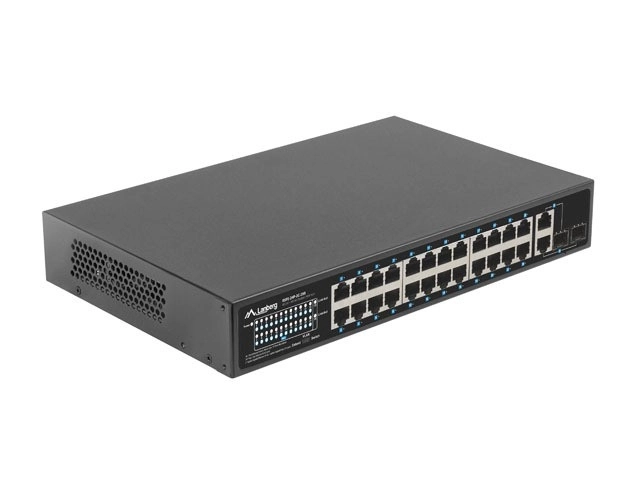 Commutateur 24X 100MB POE+ /2x COMBO 250W RSFE-24P-2C-250