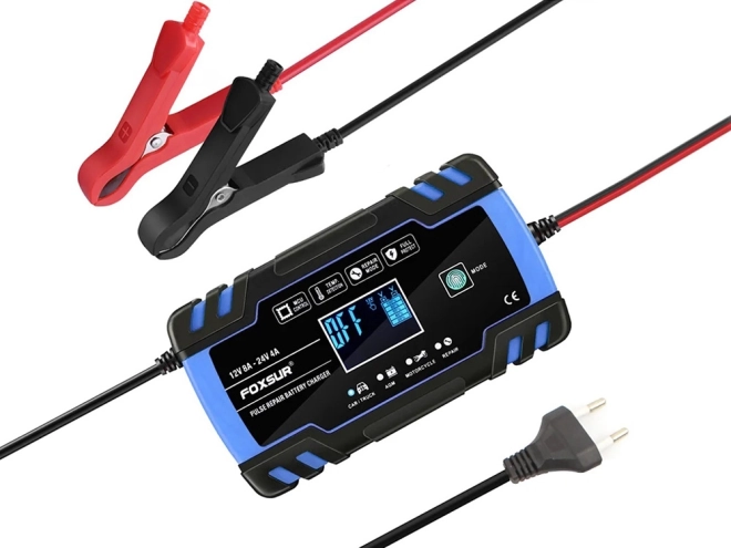 Chargeur automatique de voiture avec fonction de réparation 12V 24V