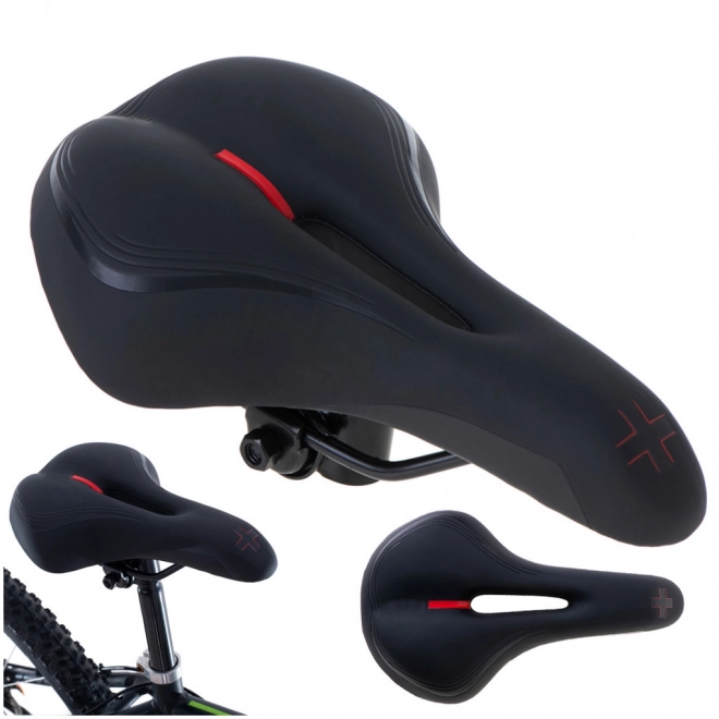 Selle de vélo sportive en mousse élastique confortable