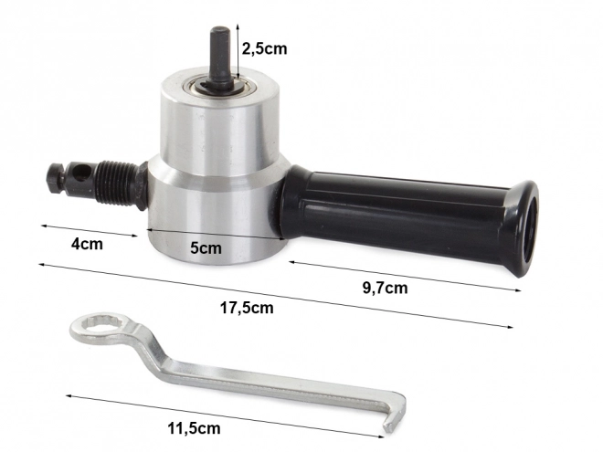 Accessoire de découpe de tôle pour perceuse