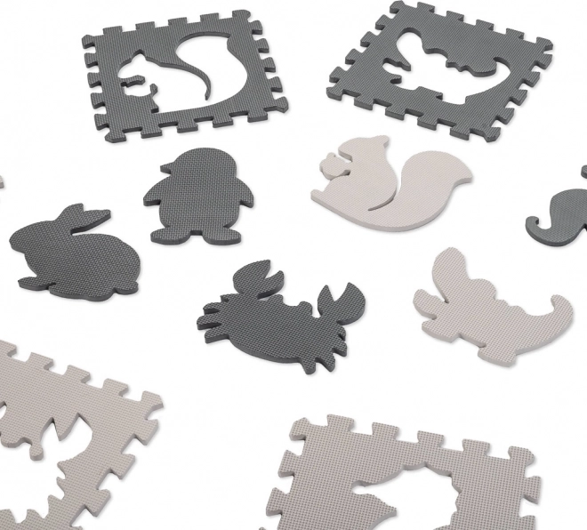 Motifs d’animaux ludiques avec formes amovibles
