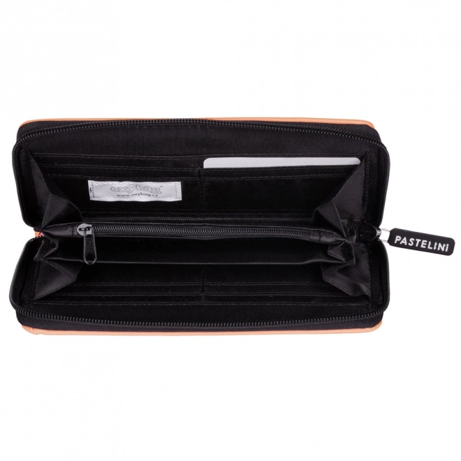 Portefeuille pour femme MONY L PASTELINI abricot