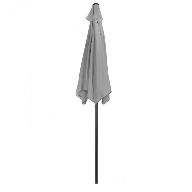 Parapluie de jardin pliable pour balcon 210 cm gris