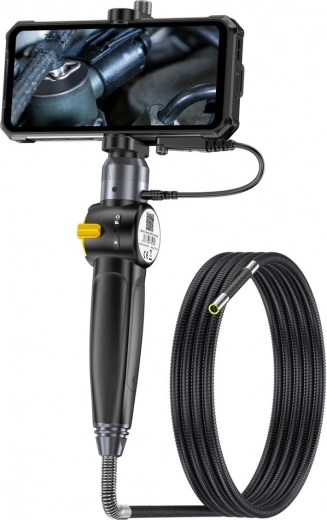 Image HD 720p et commandes sur la poignée