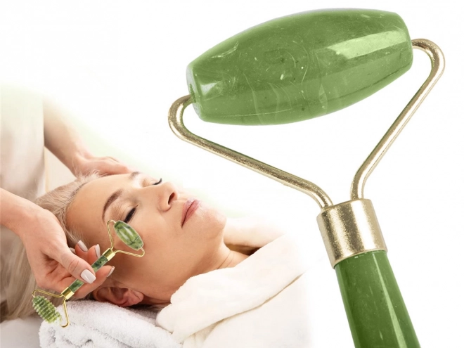 Rouleau de massage en jade