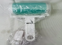 Rouleau en gel de silicone pour nettoyer les vêtements