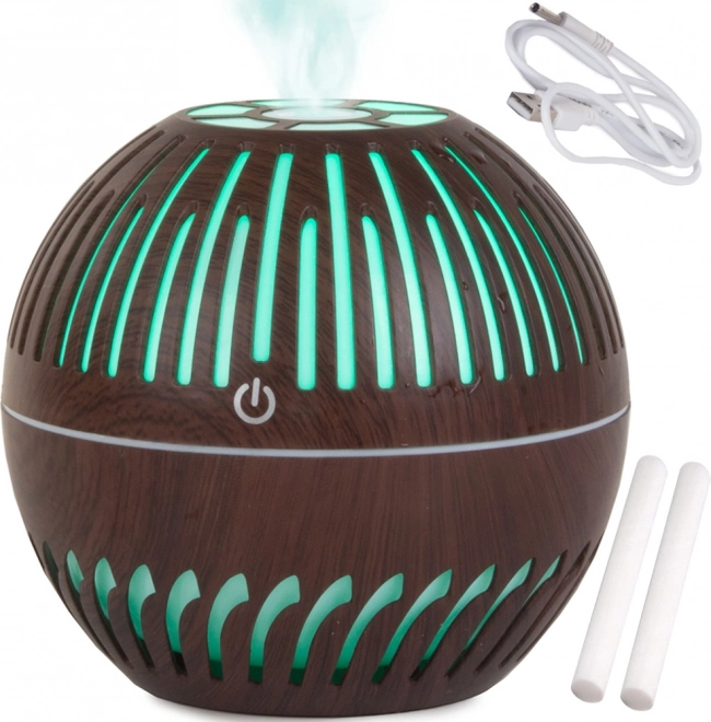 Diffuseur d’arômes et humidificateur d’air avec éclairage LED RVB