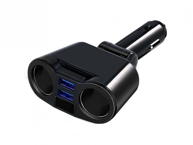 Prise allume-cigare avec répartiteur et chargeur USB