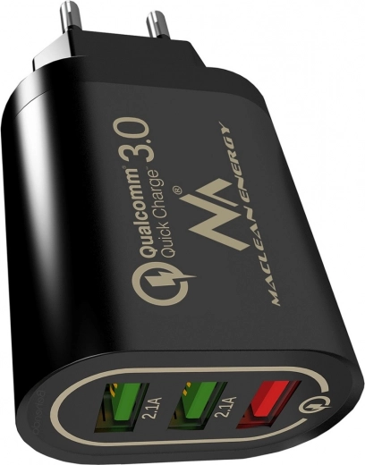 Trois ports USB pour une charge simultanée