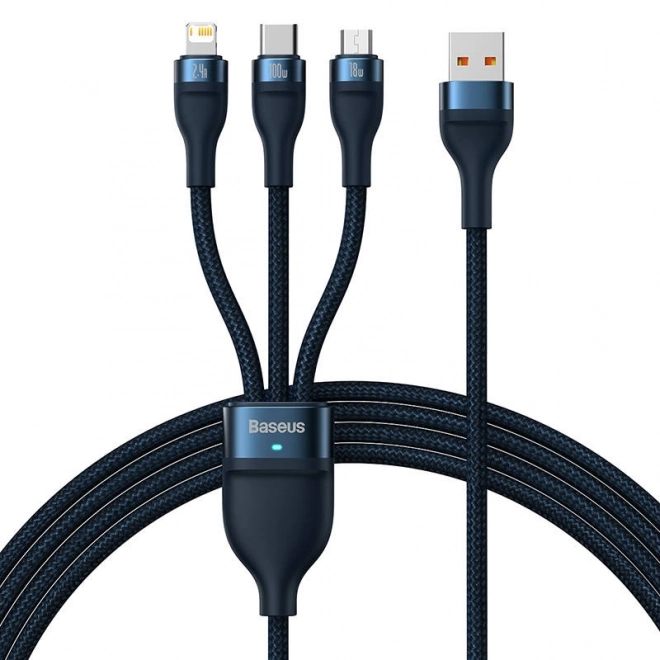 Câble de charge Baseus 3en1 avec charge rapide