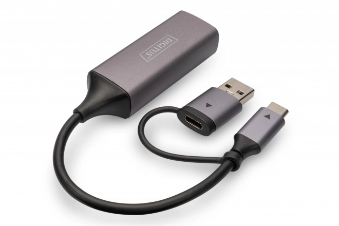 Adaptateur Digitus USB-C à USB-A vers RJ45 2,5 Gigabit Ethernet