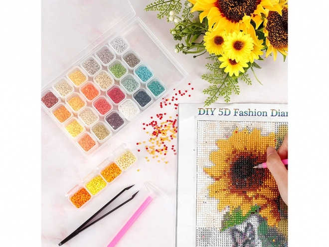 Ensemble d'accessoires de broderie diamant