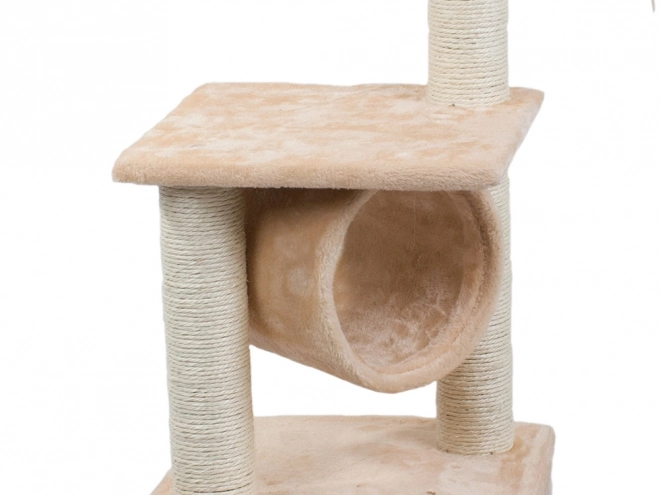 Arbre à chat griffoir maisonnette tour 92cm