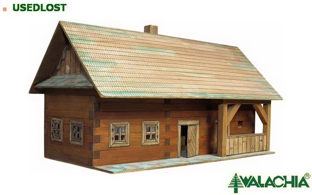Kit de construction en bois à coller Walachia - Ferme