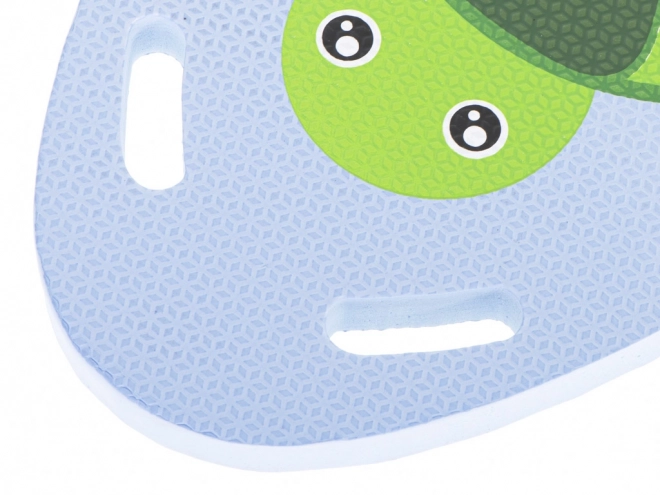 Planche avec instructions de natation pour tortue dans la piscine