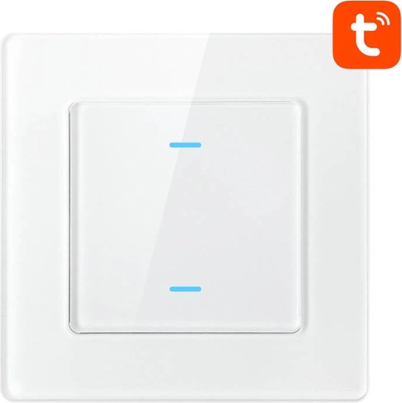 Interrupteur Wi‑Fi intelligent Avatto va-et-vient TUYA blanc