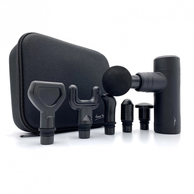 Pistolet de massage manuel avec 6 accessoires de massage