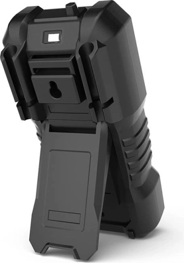 Conception ergonomique avec lampe et béquille