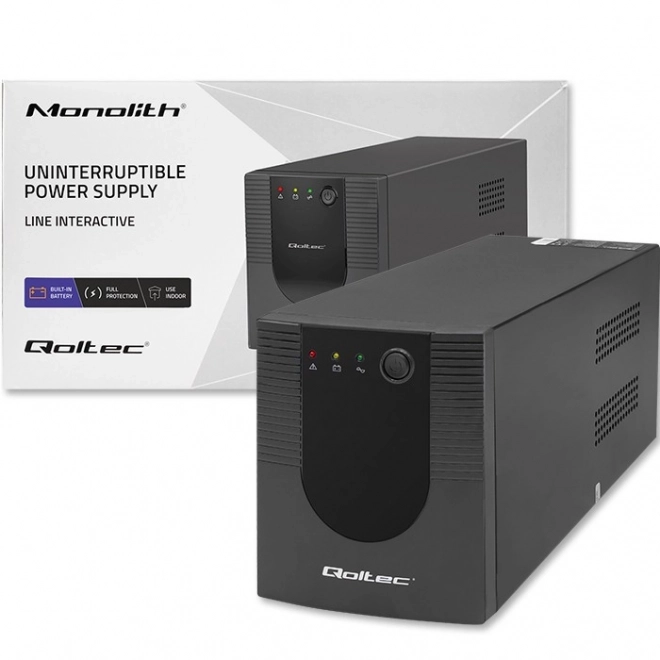 Source de secours UPS Qoltec 1500VA 900W