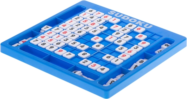 Plateau plastique robuste 9×9 avec chiffres amovibles